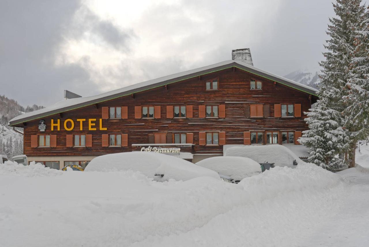Motel Bivouac De Napoleon Bourg-Saint-Pierre Exterior foto